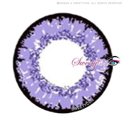 Sweety Queen Dark Violet (1 lens/pack)-Colored Contacts-SweetyCon