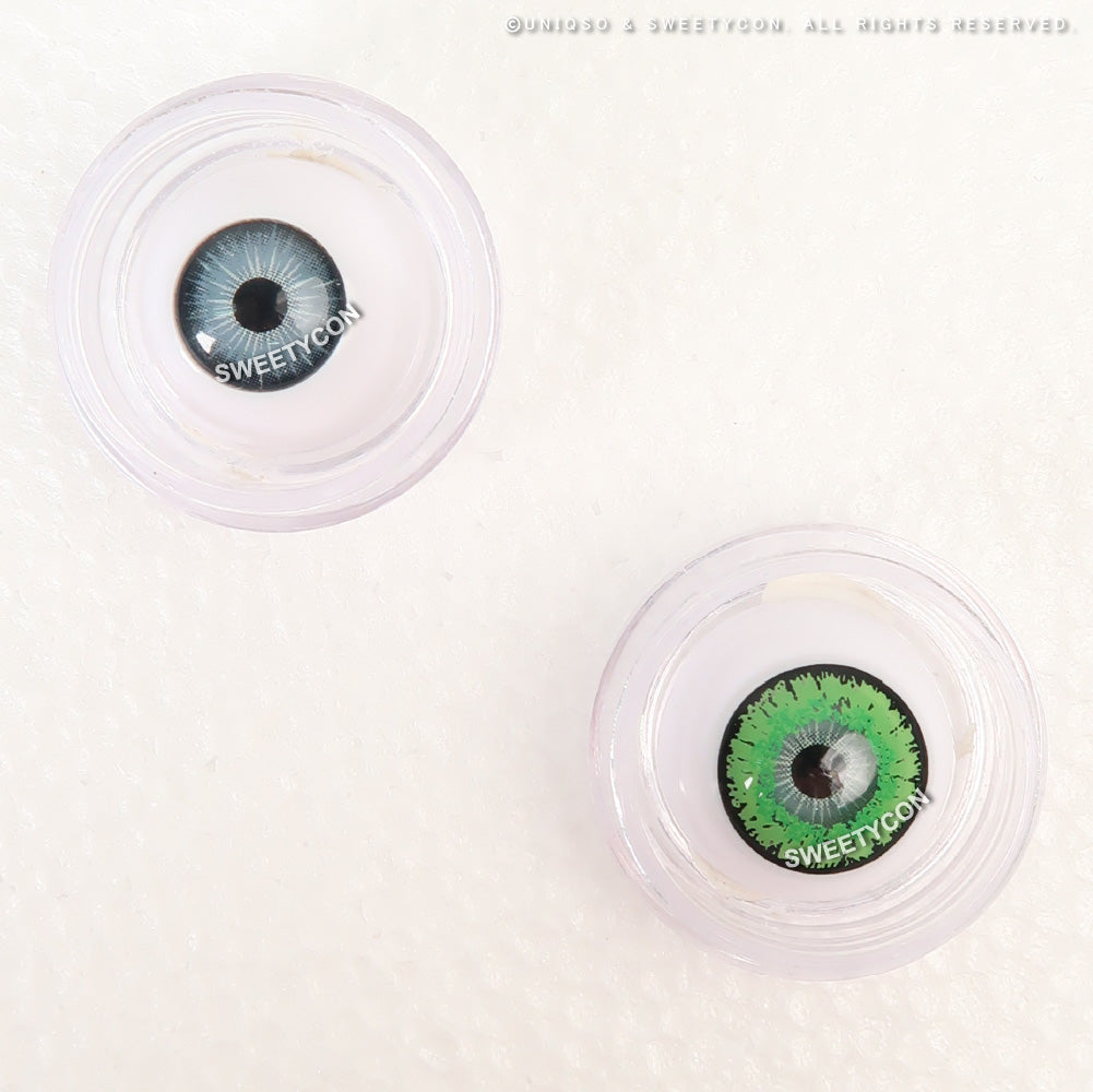 Sweety Queen Light Green (1 lens/pack)-Colored Contacts-SweetyCon