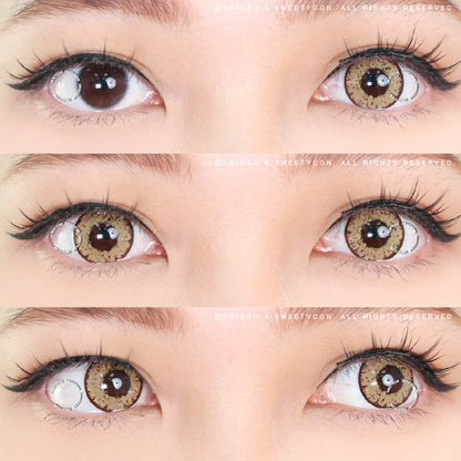 Sweety Queen Pearl Yellow (1 lens/pack)-Colored Contacts-SweetyCon