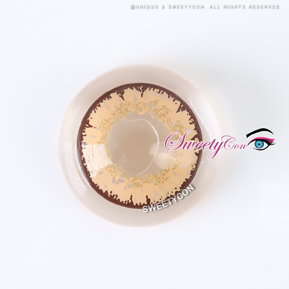 Sweety Queen Pearl Yellow (1 lens/pack)-Colored Contacts-SweetyCon