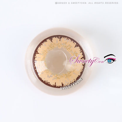 Sweety Queen Pearl Yellow (1 lens/pack)-Colored Contacts-SweetyCon