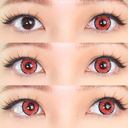 Sweety Queen Pink Violet (1 lens/pack)-Colored Contacts-SweetyCon
