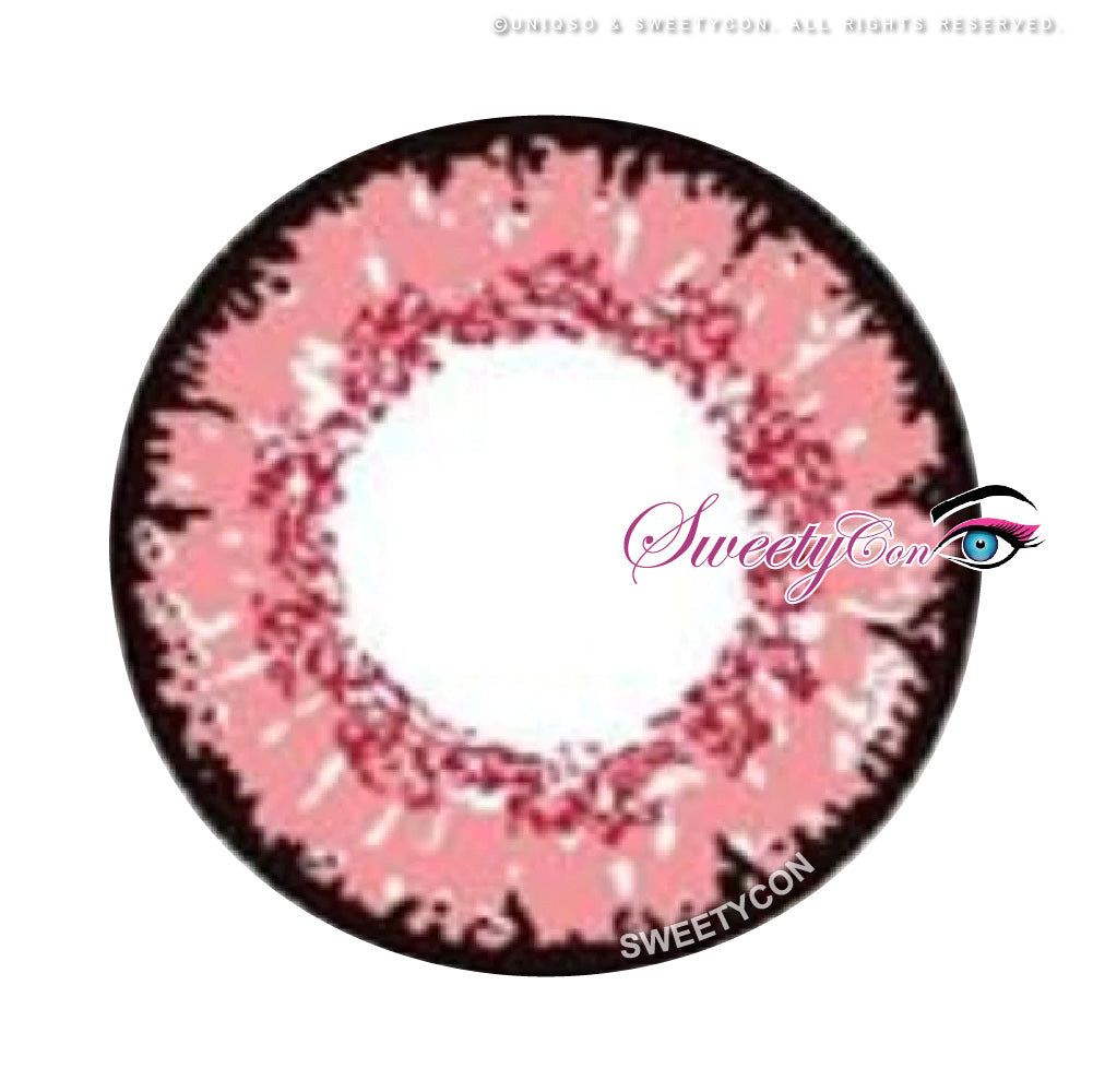 Sweety Queen Pink Violet (1 lens/pack)-Colored Contacts-SweetyCon