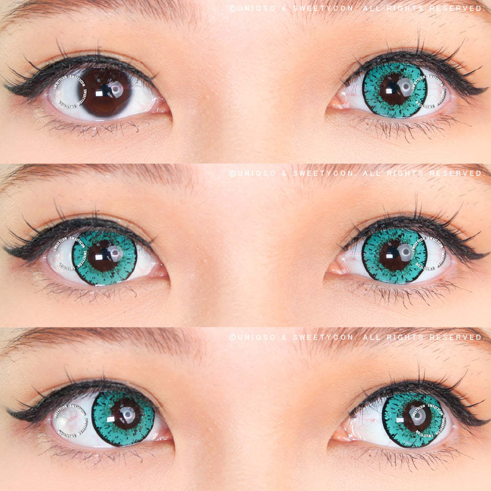 Sweety Queen Sapphire (1 lens/pack)-Colored Contacts-SweetyCon