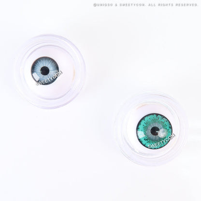 Sweety Queen Sapphire (1 lens/pack)-Colored Contacts-SweetyCon