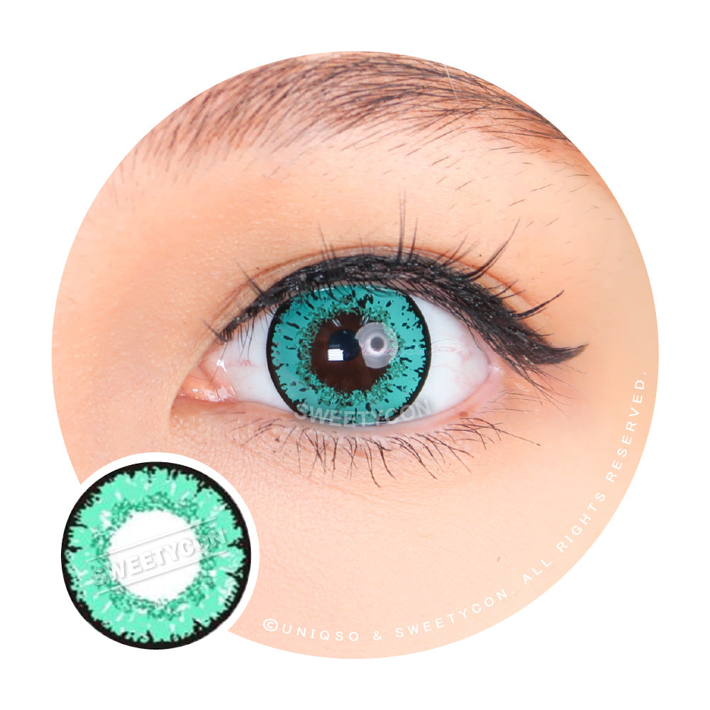 Sweety Queen Sapphire (1 lens/pack)-Colored Contacts-SweetyCon