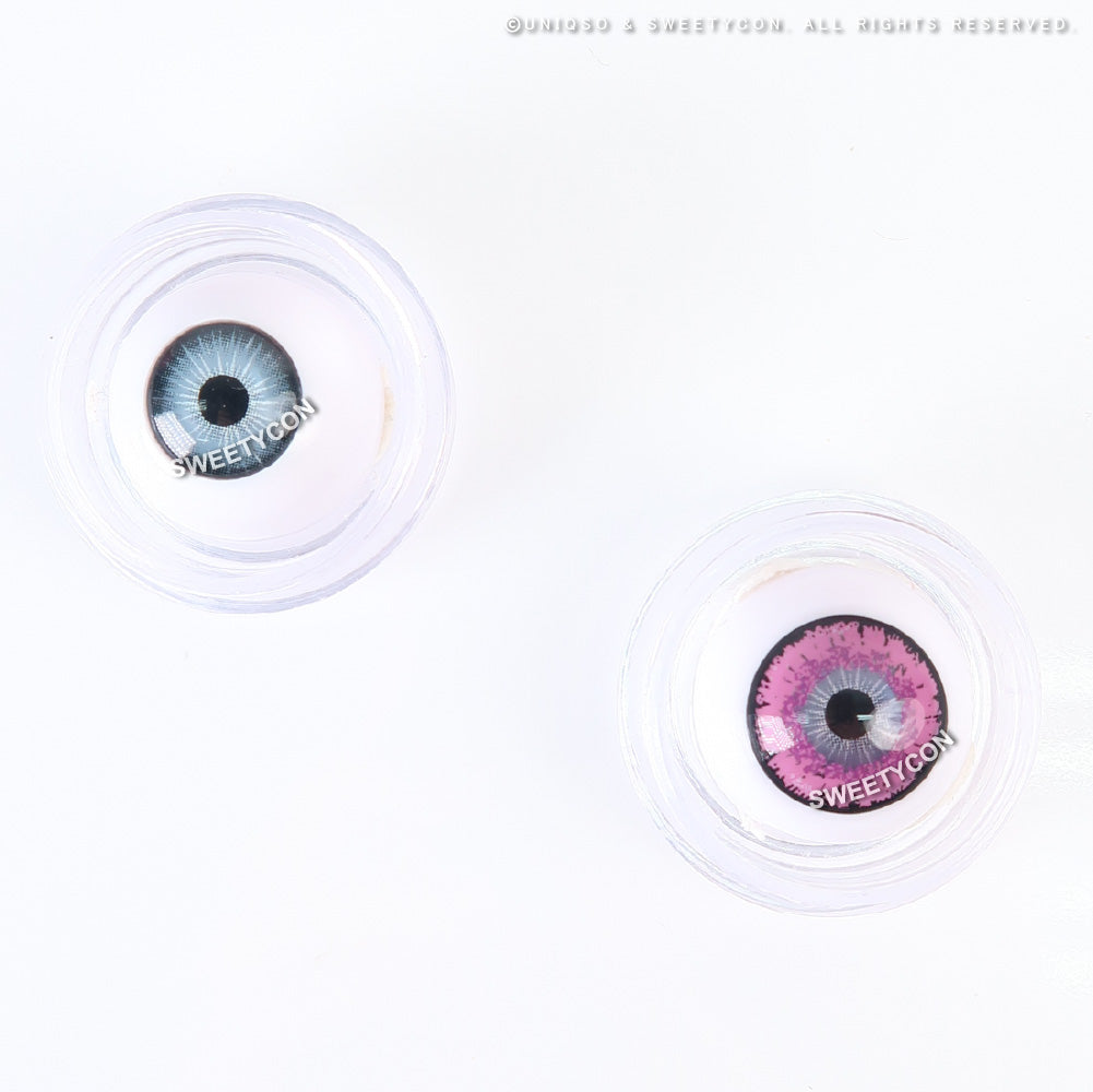 Sweety Queen Violet (1 lens/pack)-Colored Contacts-SweetyCon
