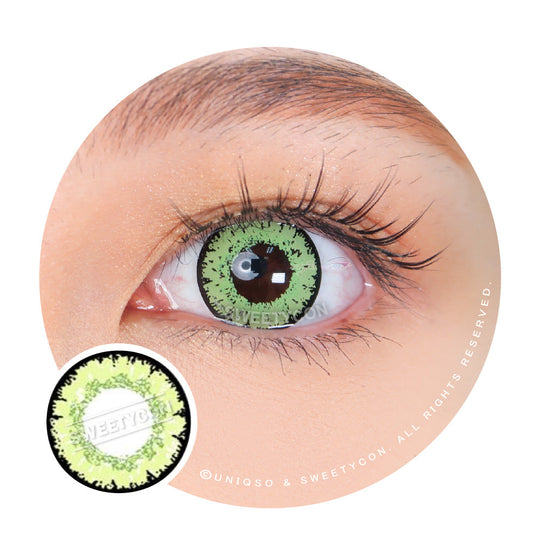 Sweety Queen Yellow Green (1 lens/pack)