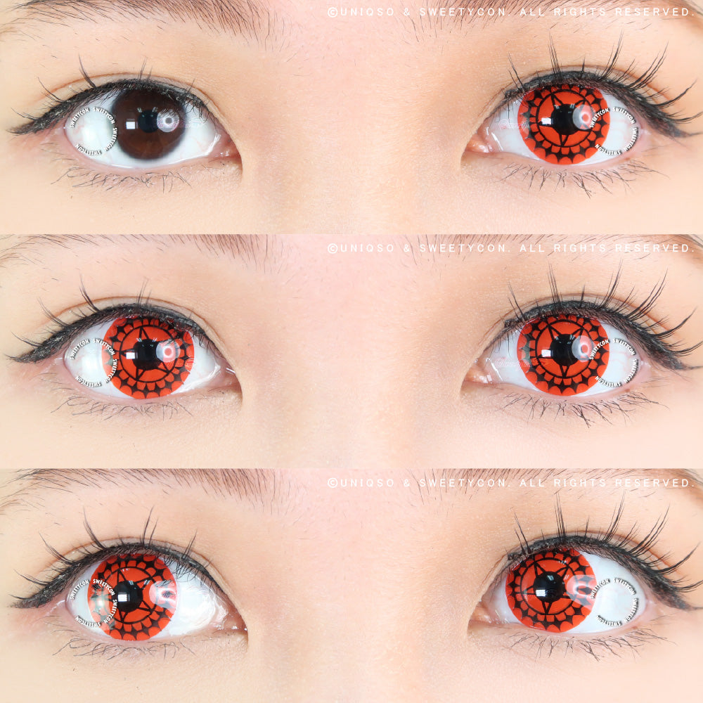 Sweety Red Ciel Phantomhive (1 lens/pack)-Colored Contacts-SweetyCon
