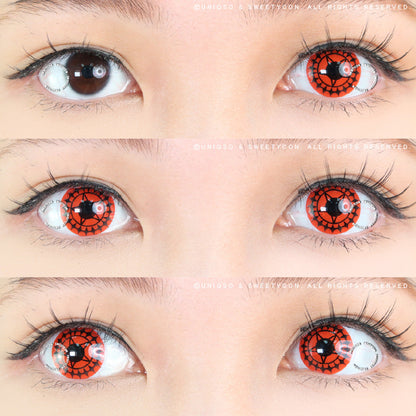 Sweety Red Ciel Phantomhive (1 lens/pack)-Colored Contacts-SweetyCon