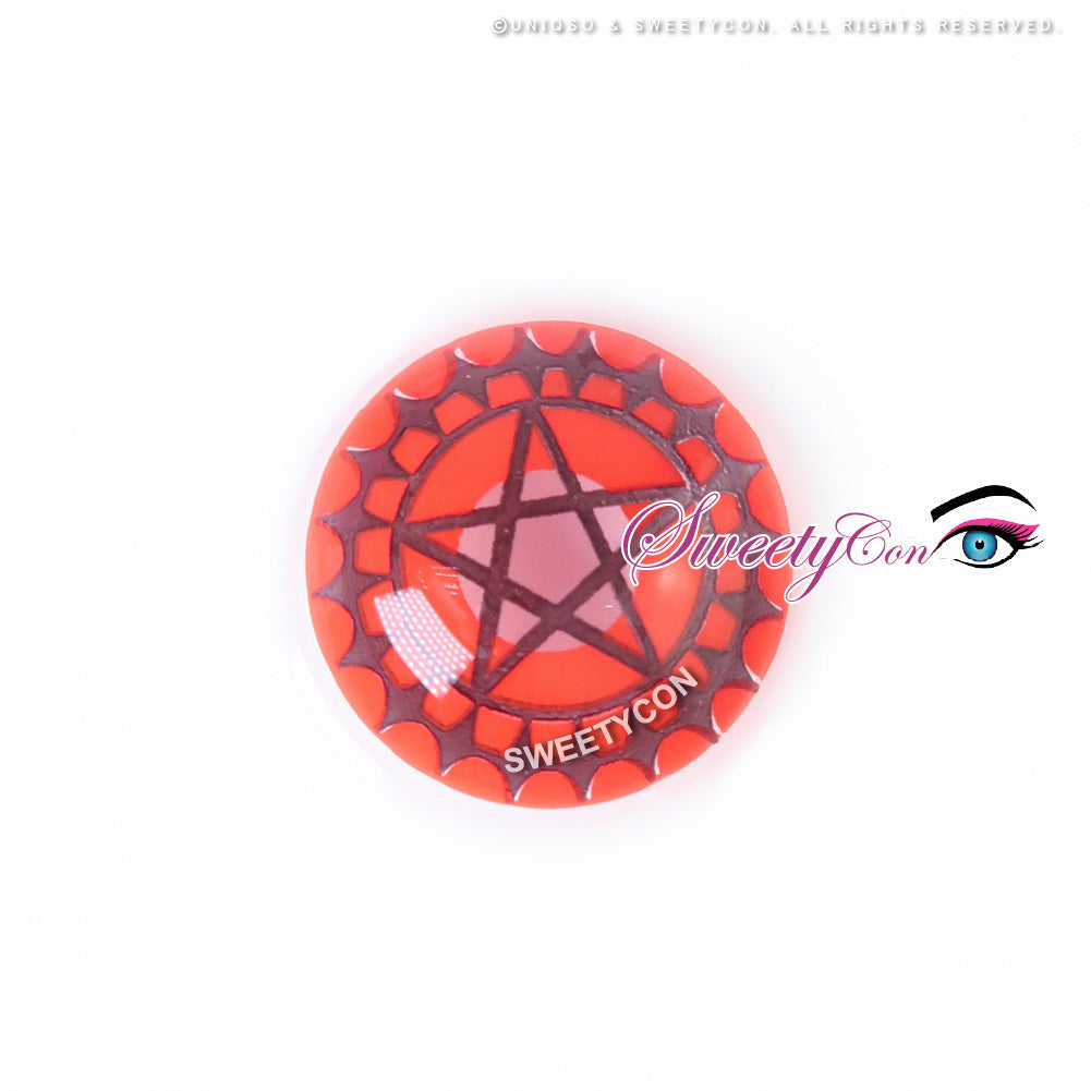 Sweety Red Ciel Phantomhive (1 lens/pack)-Colored Contacts-SweetyCon