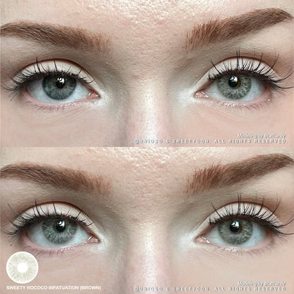 Sweety Rococo Infatuation (1 lens/pack)-Colored Contacts-SweetyCon