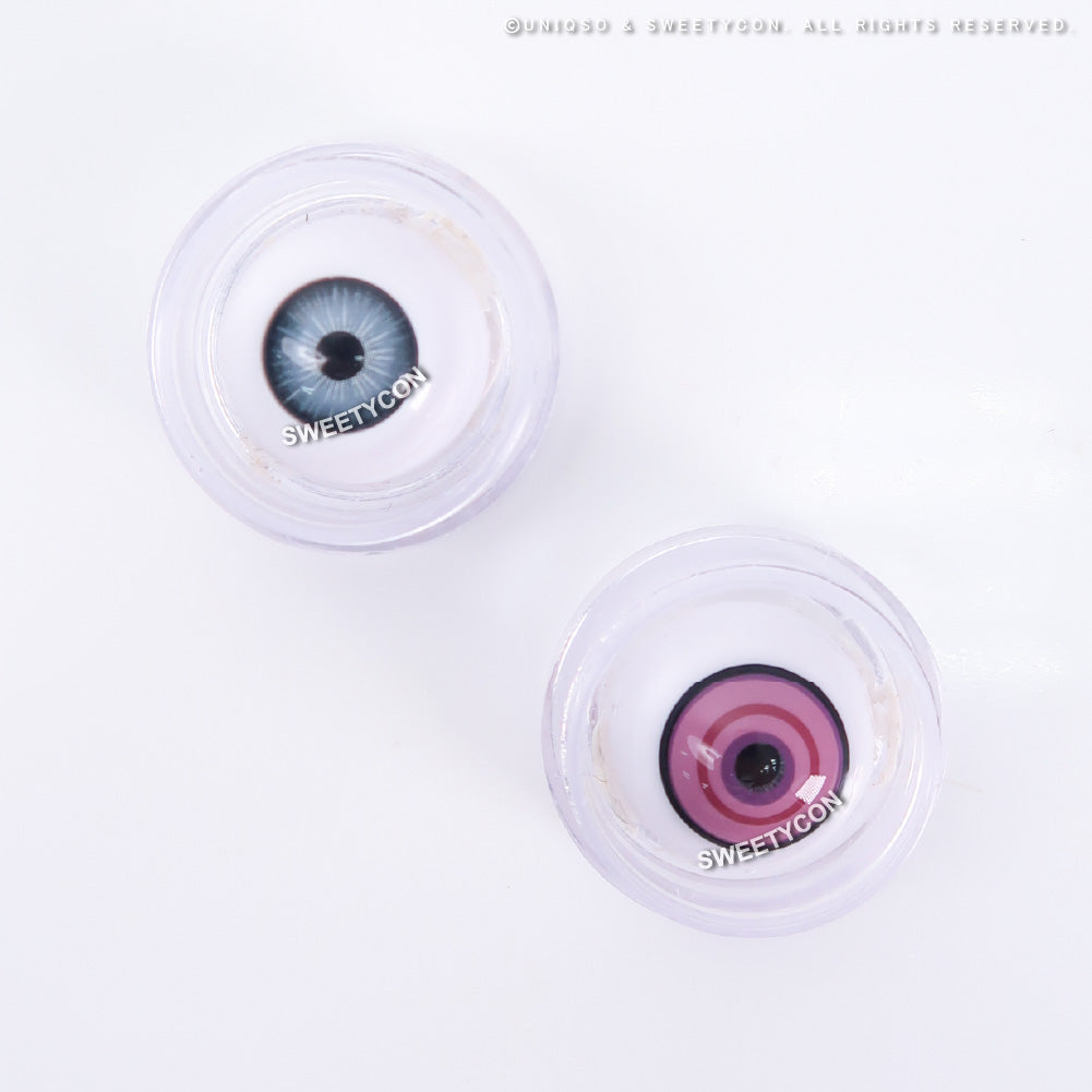 Sweety Sakuya Purple Rings (1 lens/pack)-Colored Contacts-UNIQSO