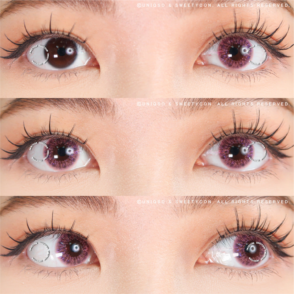 Sweety Shine Smile Pink (1 lens/pack)-Colored Contacts-SweetyCon