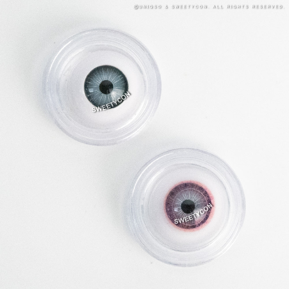 Sweety Shine Smile Pink (1 lens/pack)-Colored Contacts-SweetyCon