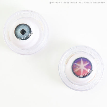 Sweety Star Idol Violet (1 lens/pack)-Colored Contacts-SweetyCon
