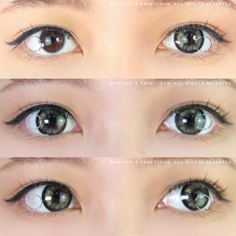 Sweety Stardust Black (1 lens/pack)-Colored Contacts-SweetyCon