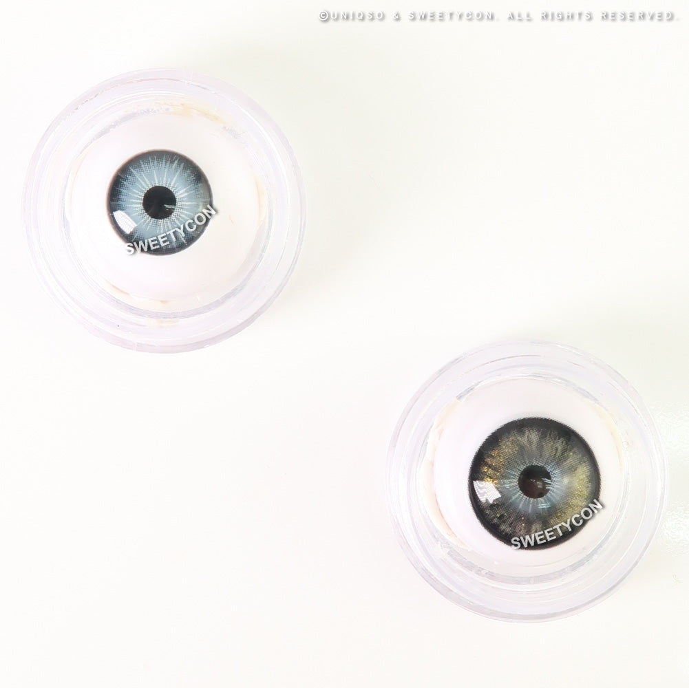 Sweety Stardust Black (1 lens/pack)-Colored Contacts-SweetyCon