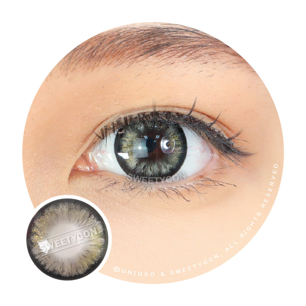 Sweety Stardust Black (1 lens/pack)-Colored Contacts-SweetyCon