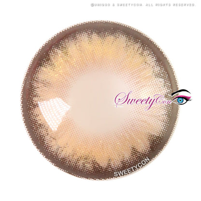 Sweety Stardust Brown (1 lens/pack)-Colored Contacts-SweetyCon