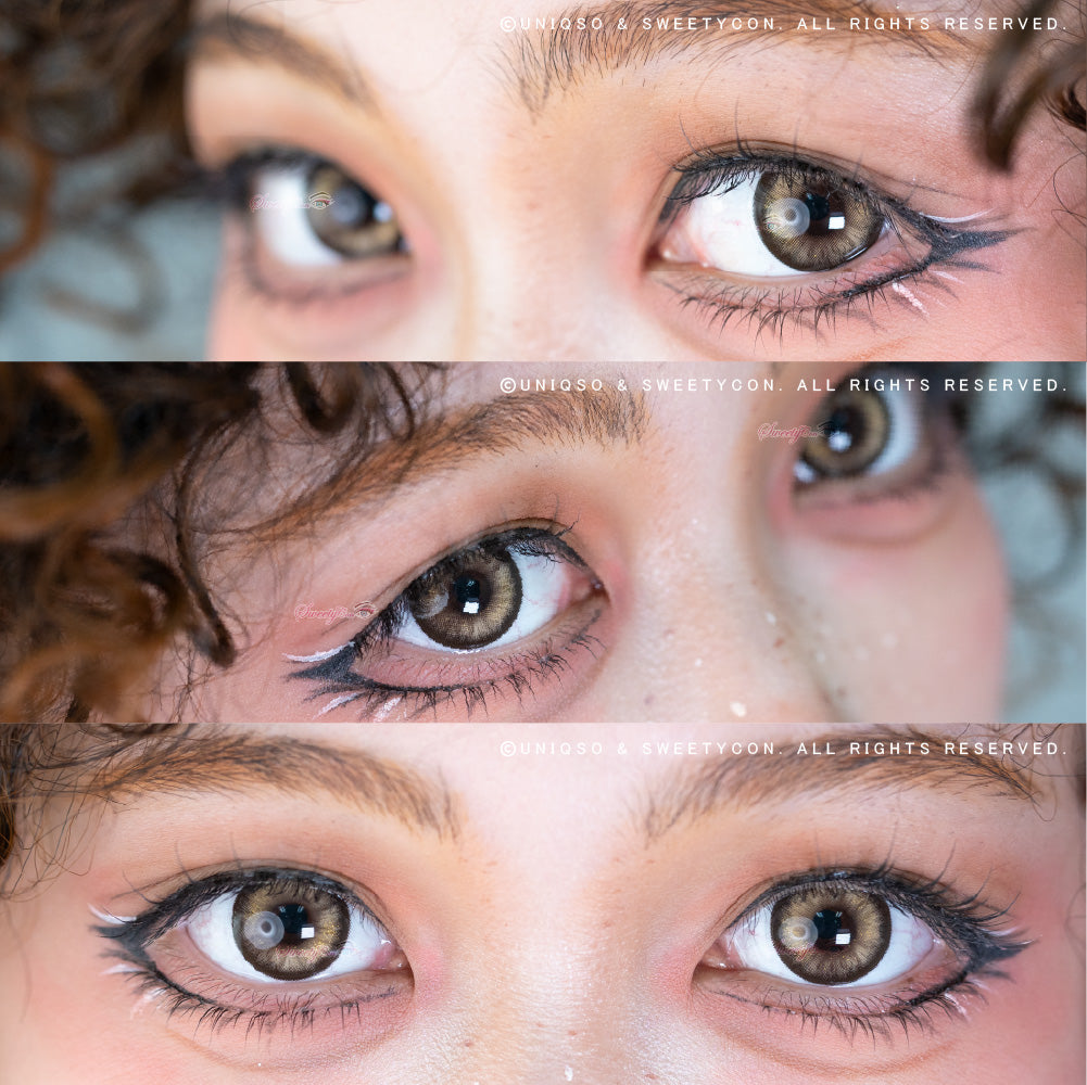 Sweety Stardust Brown (1 lens/pack)-Colored Contacts-SweetyCon