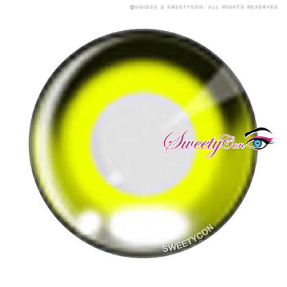 Sweety Stellar Yellow (1 lens/pack)-Colored Contacts-SweetyCon
