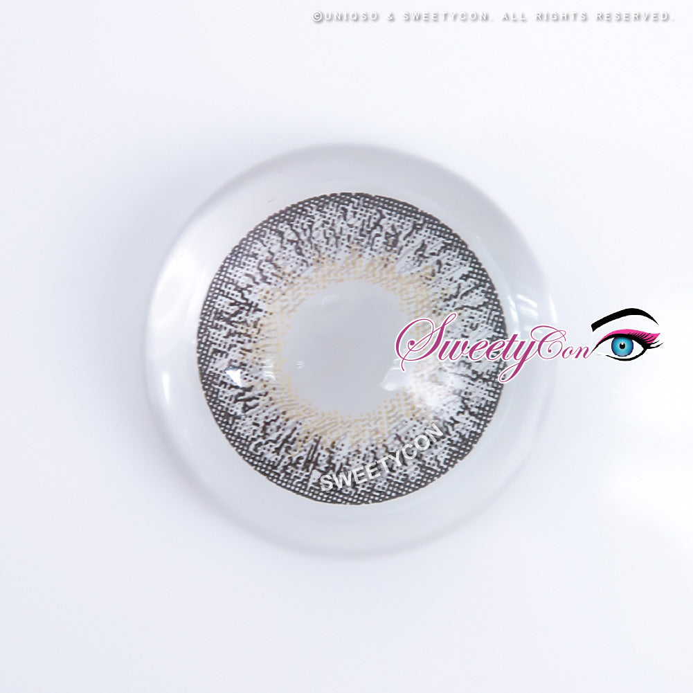 Sweety Swan Black (1 lens/pack)-Colored Contacts-SweetyCon