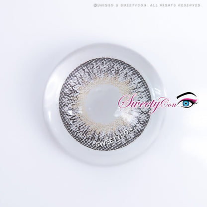 Sweety Swan Black (1 lens/pack)-Colored Contacts-SweetyCon