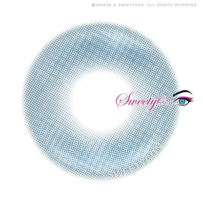 Sweety Venus Kiss Blue (1 lens/pack)-Colored Contacts-SweetyCon