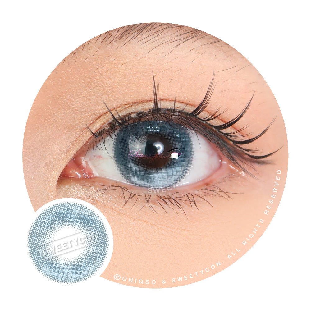 Sweety Venus Kiss Blue (1 lens/pack)-Colored Contacts-SweetyCon
