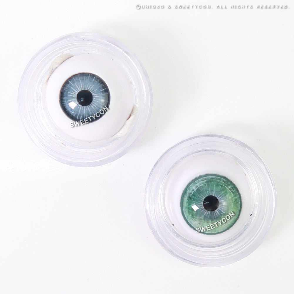 Sweety Vista Green (1 lens/pack)-Colored Contacts-SweetyCon