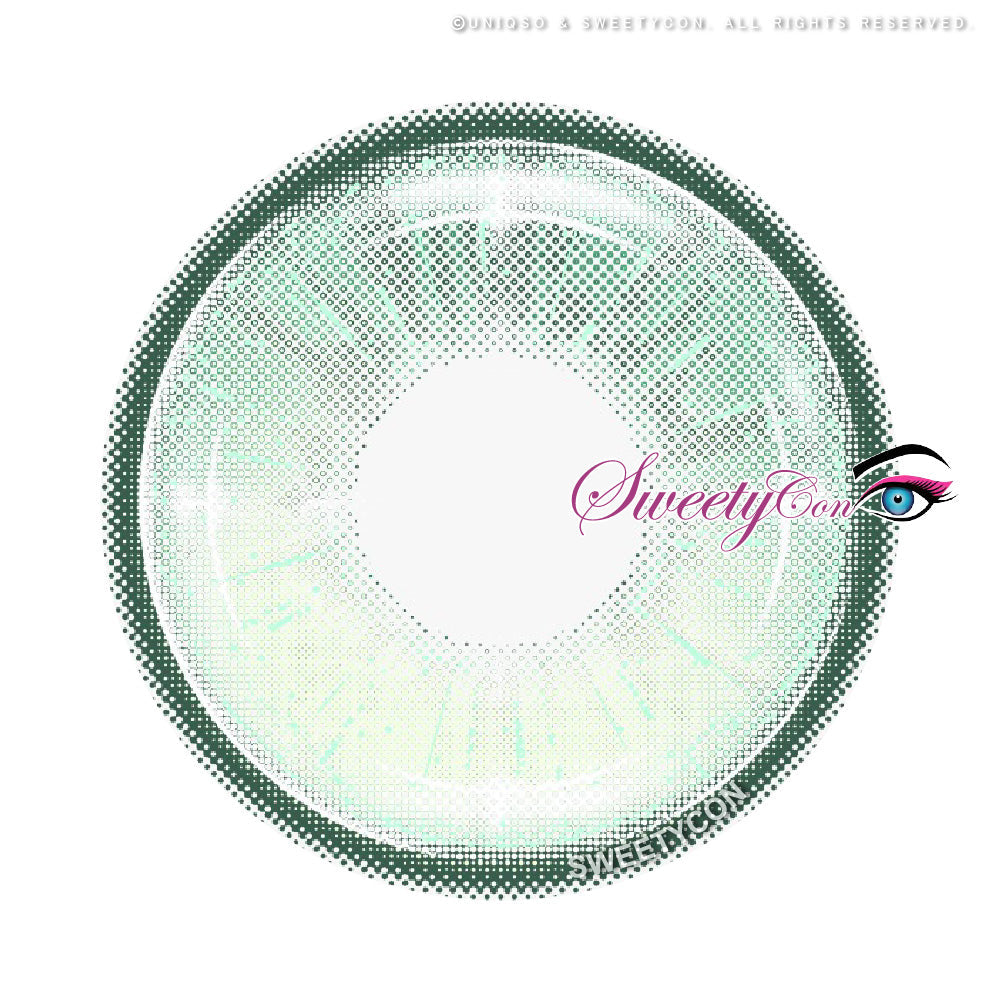 Sweety Vista Green (1 lens/pack)-Colored Contacts-SweetyCon