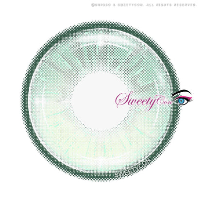 Sweety Vista Green (1 lens/pack)-Colored Contacts-SweetyCon