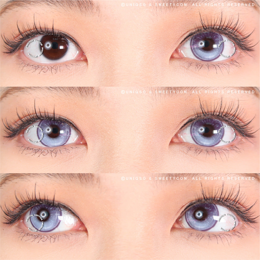 Sweety Vista Violet (1 lens/pack)-Colored Contacts-SweetyCon