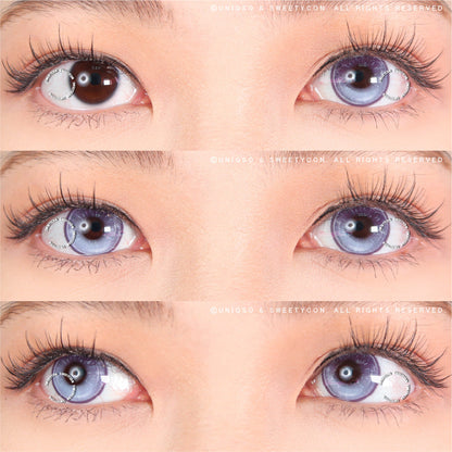 Sweety Vista Violet (1 lens/pack)-Colored Contacts-SweetyCon