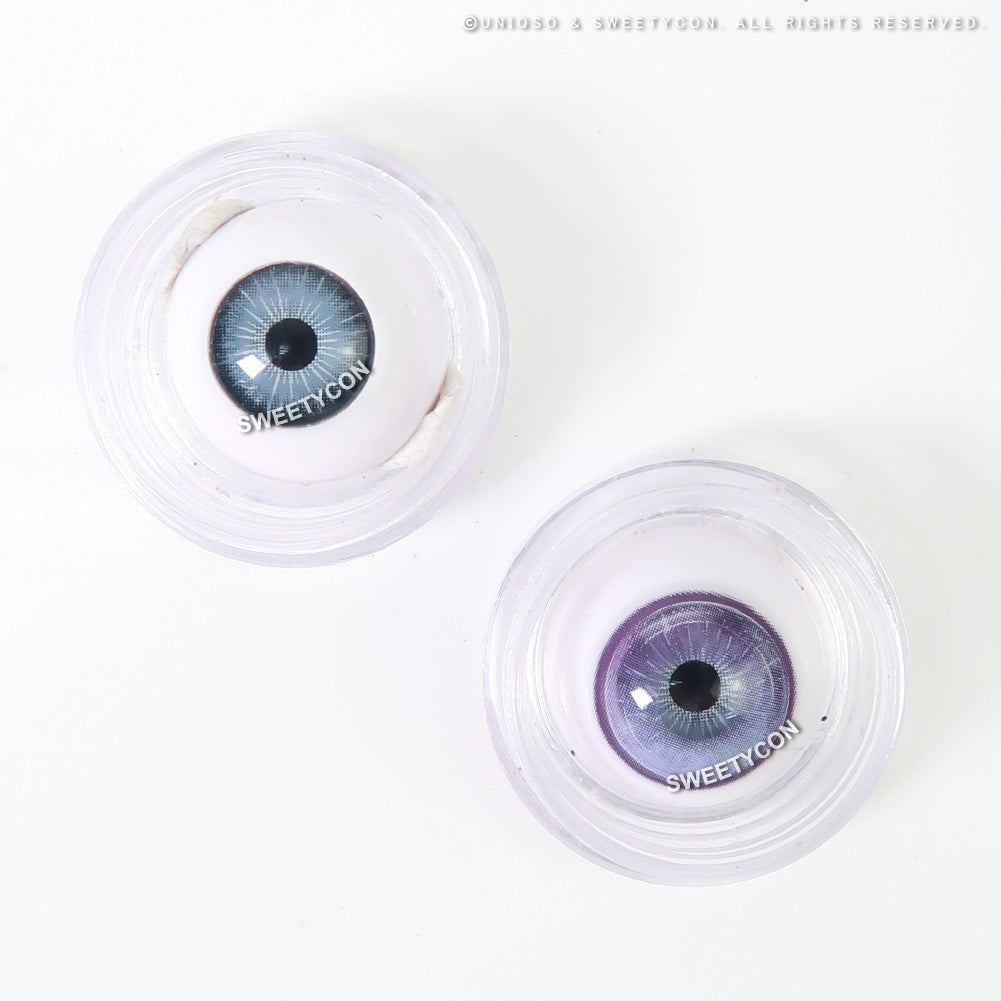 Sweety Vista Violet (1 lens/pack)-Colored Contacts-SweetyCon