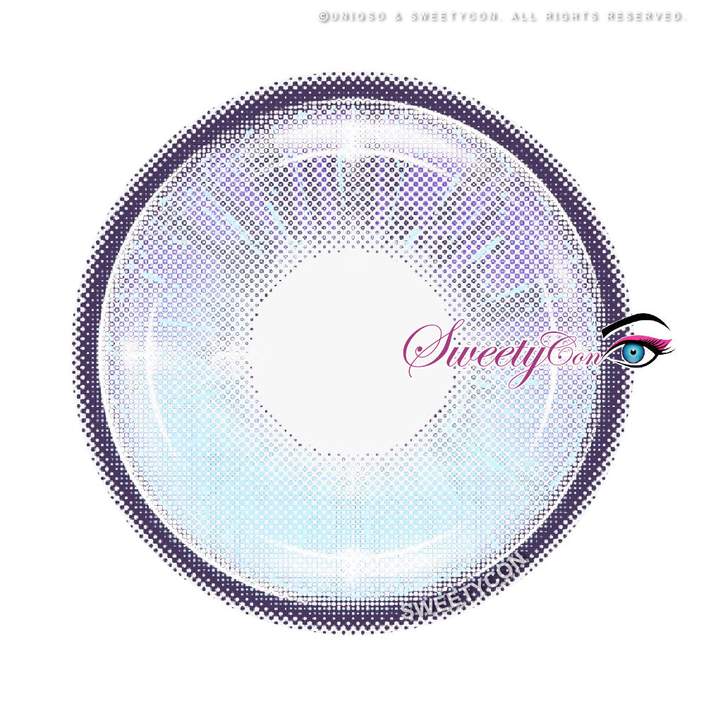 Sweety Vista Violet (1 lens/pack)-Colored Contacts-SweetyCon