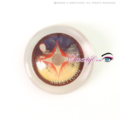 Sweety x Eyesinger Amber Star Crest (2 lenses/pack)-Colored Contacts-SweetyCon