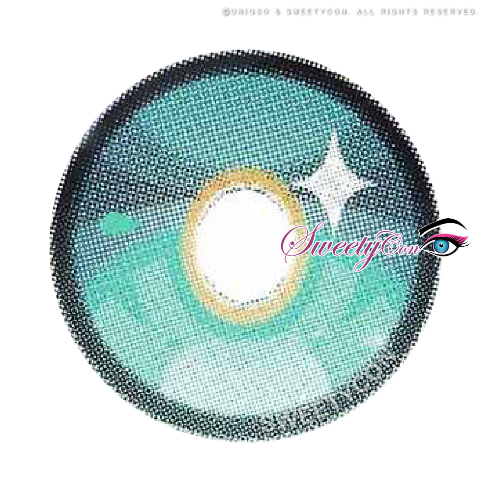 Sweety x Eyesinger Aqua Gemstone (2 lenses/pack)-Colored Contacts-SweetyCon