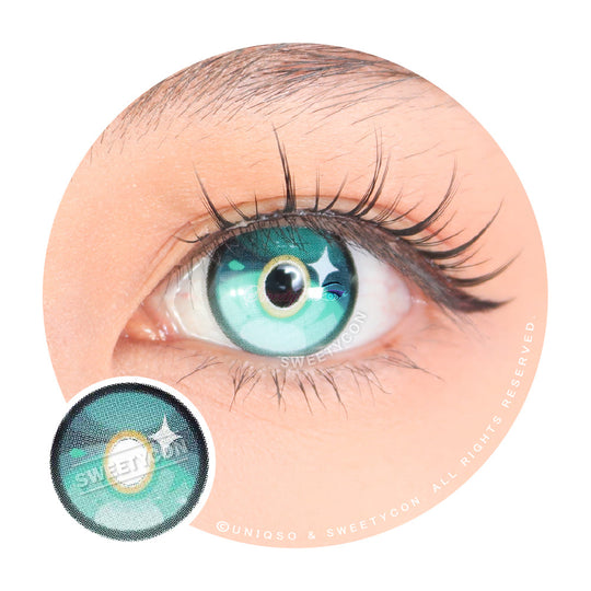 Sweety x Eyesinger Aqua Gemstone (2 lenses/pack)