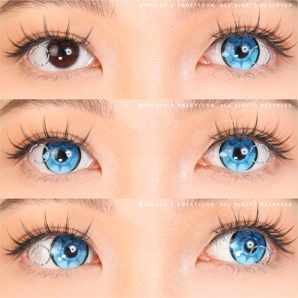 Sweety x Eyesinger Artic Star Blue (2 lenses/pack)-Colored Contacts-SweetyCon