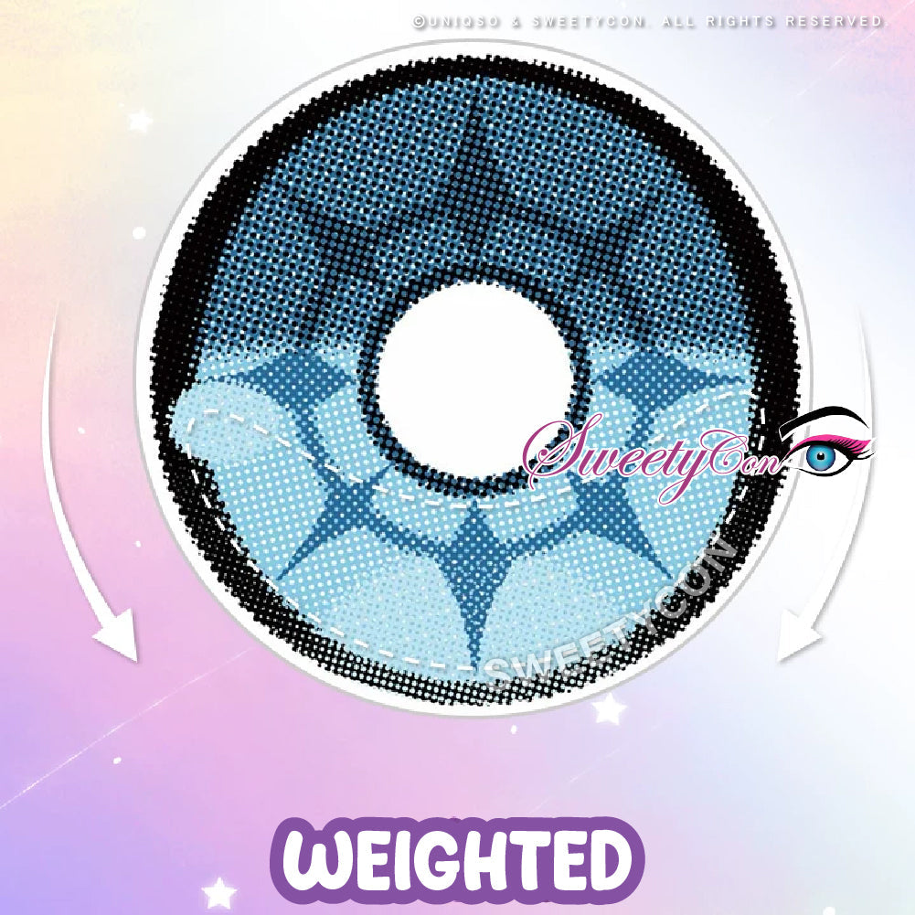 Sweety x Eyesinger Artic Star Blue (2 lenses/pack)-Colored Contacts-SweetyCon