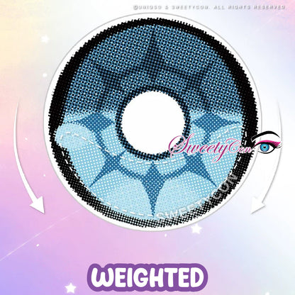 Sweety x Eyesinger Artic Star Blue (2 lenses/pack)-Colored Contacts-SweetyCon
