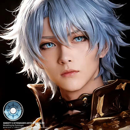 Sweety x Eyesinger Artic Star Blue (2 lenses/pack)-Colored Contacts-SweetyCon