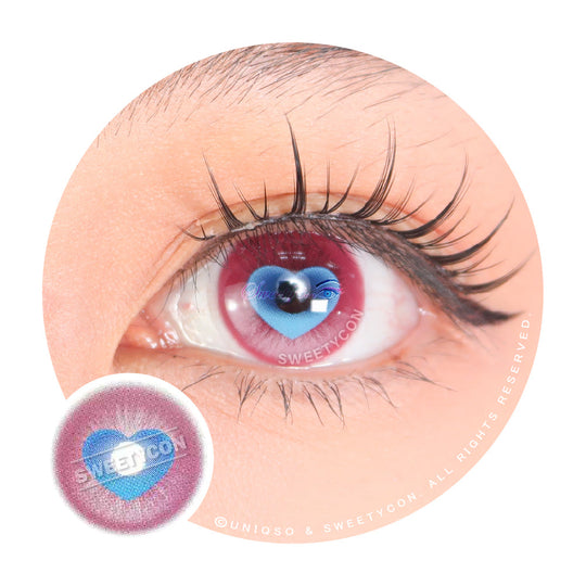 Sweety x Eyesinger Cupid Heart Pink (2 lenses/pack)