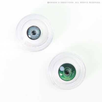Sweety x Eyesinger Emerald Halo (2 lenses/pack)-Colored Contacts-SweetyCon