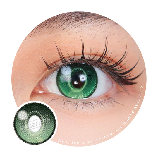 Sweety x Eyesinger Emerald Halo (2 lenses/pack)