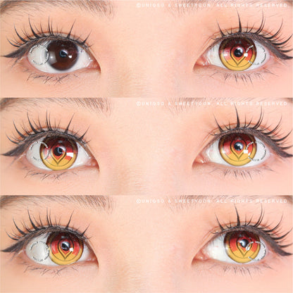 Sweety x Eyesinger Frosted Blood Moon (2 lenses/pack)-Colored Contacts-SweetyCon