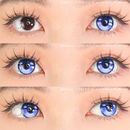 Sweety x Eyesinger Indigo Thunder Eye (2 lenses/pack)-Colored Contacts-SweetyCon