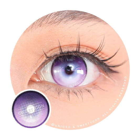 Sweety x Eyesinger Moonlit Lilac (2 lenses/pack)-Colored Contacts-UNIQSO